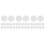 150 Pcs Singer White Baby Plastic Pet Whistle 2