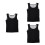 3Pcs Compression Shirt Men Breathable Sweat Vest with Zipper 8