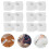 40 Pcs Universal Bed Frame Pegs Replacement Plastic Support 10