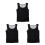 3Pcs Compression Shirt Men Breathable Sweat Vest with Zipper 5