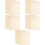 50Pcs Beige Printable Certificate Paper for Office School Use Writable 7