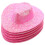 12Pcs Rosy Mini Hats for Party Artificial Doll Decorations 2