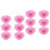12Pcs Rosy Mini Hats for Party Artificial Doll Decorations 5