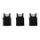 3Pcs Compression Shirt Men Breathable Sweat Vest with Zipper 7