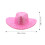 12Pcs Rosy Mini Hats for Party Artificial Doll Decorations 9