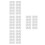 40 Pcs Universal Bed Frame Pegs Replacement Plastic Support 5