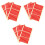 3 Pack Clear Nail Adhesive Tabs Tape False Stickers Double-Side Glue 3