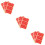 3 Pack Clear Nail Adhesive Tabs Tape False Stickers Double-Side Glue 9
