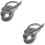 2pcs Carpet Edge Strip Finishing Divider Pvc 6
