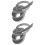 2pcs Carpet Edge Strip Finishing Divider Pvc 5