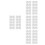 40 Pcs Universal Bed Frame Pegs Replacement Plastic Support 8