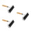 3Pcs Multi-Color Rubber Rollers with Wood Grip for DIY Printmaking Art 7