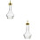 2Stk Bartender Shaker Gold Nachhaltiges Bar Bartending Tool 6
