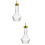 2Stk Bartender Shaker Gold Nachhaltiges Bar Bartending Tool 7