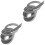 2pcs Carpet Edge Strip Finishing Divider Pvc 3