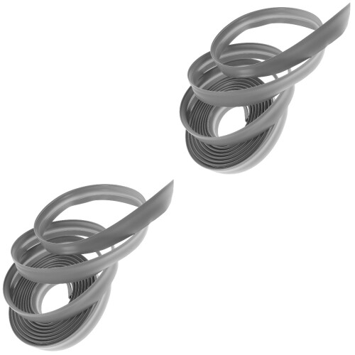 2pcs Carpet Edge Strip Finishing Divider Pvc 2