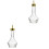 2Stk Bartender Shaker Gold Nachhaltiges Bar Bartending Tool 3