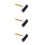 3Pcs Multi-Color Rubber Rollers with Wood Grip for DIY Printmaking Art 8