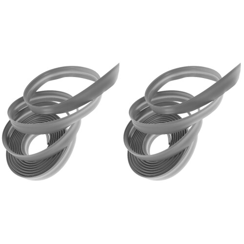 2pcs Carpet Edge Strip Finishing Divider Pvc 1