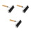 3Pcs Multi-Color Rubber Rollers with Wood Grip for DIY Printmaking Art 6