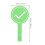 8 Pcs Reusable Answer Paddle For Classroom Teaching And Events 11