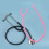 15Pièces Tubes Stéthoscope Accessoires Extension PVC Rose 5