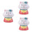 3Pcs Cat Ceramic Chopstick Holder Organizer 7