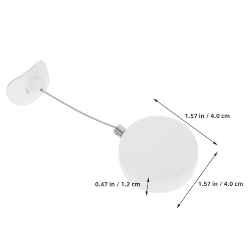 Compact Retractable Steel Kabelslot Voor En 2