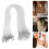 400Pcs White Waxed Necklace Rope Adjustable DIY Pendant String 9