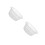 2Pcs Plastic Washbasin Large Capacity Face Cleansing Basin Light Grey 8