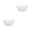 2Pcs Plastic Washbasin Large Capacity Face Cleansing Basin Light Grey 7