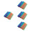 800 Pcs Colored Wooden Sticks Colorful Popsicle 6
