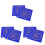 300Pcs Blue Wrapping Paper for Candy Baking and Biscuit Decoration 2