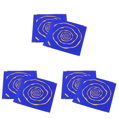 300Pcs Blue Baking Wrappers Secure Candy and Biscuit Wrapping Paper 1