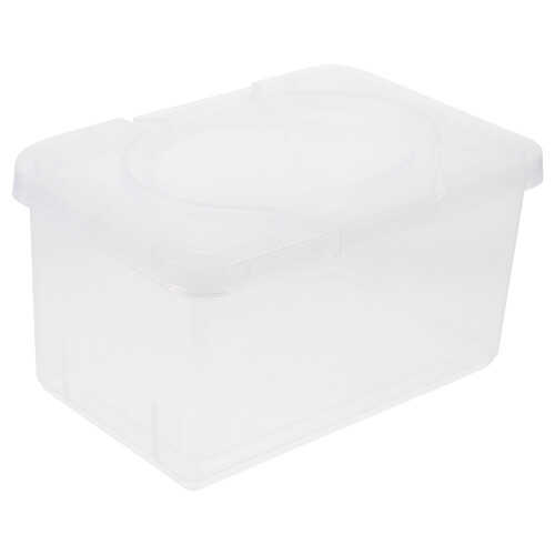 3Pcs PP Plastic Baby Wipe Container Transparent Refillable Storage Box 2