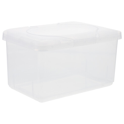 3Pcs PP Plastic Baby Wipe Container Transparent Refillable Storage Box 1