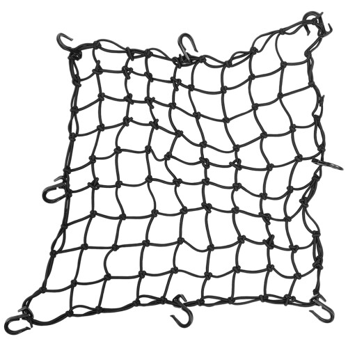 Filet De Élastique Noir Résistant Pour Trolley Camping