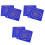 300Pcs Blue Wrapping Paper for Candy Baking and Biscuit Decoration 3