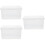 3Pcs PP Plastic Baby Wipe Container Transparent Refillable Storage Box 9