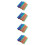 800 Pcs Colored Wooden Sticks Colorful Popsicle 8