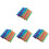 800 Pcs Colored Wooden Sticks Colorful Popsicle 2