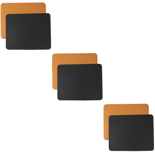 6 Pcs Double-Sided Mouse Pad Waterproof Computers Mouse Mat Sets 1