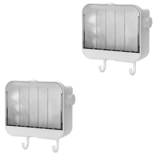 2Pièces Plateau Mural Design Simple Fonctionnel 2