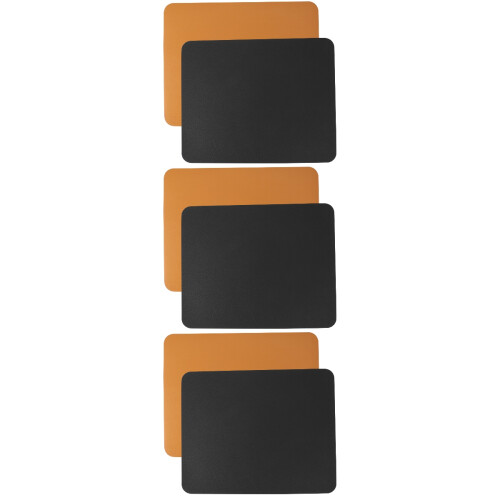 6 Pcs Double-Sided Mouse Pad Waterproof Computers Mouse Mat Sets 2