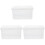 3Pcs PP Plastic Baby Wipe Container Transparent Refillable Storage Box 4