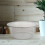 2Pcs Plastic Washbasin Large Capacity Face Cleansing Basin Light Grey 3