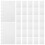 60Pcs White Punched Binder Refill Sheets for Sticker Collection 1