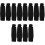 12Pcs Black Cut Resistant Arm Sleeves Ergonomic Protective Arm Covers 3