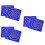 300Pcs Blue Wrapping Paper for Candy Baking and Biscuit Decoration 7