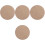 4pcs Ceramic Drawing Board To Rotate Tray Pottery 7